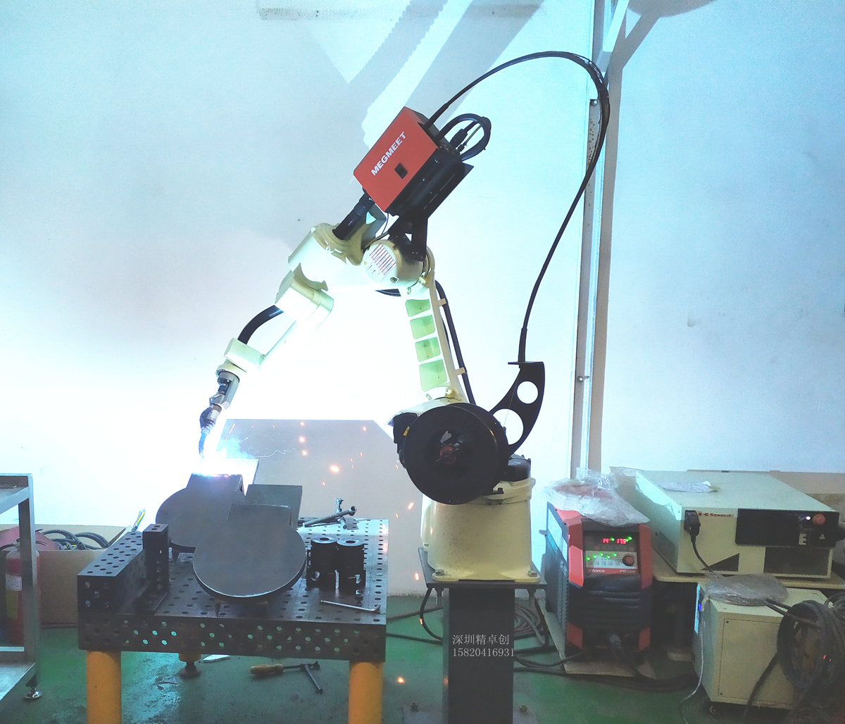 焊接机器人,焊接机械臂,川崎焊接机器人